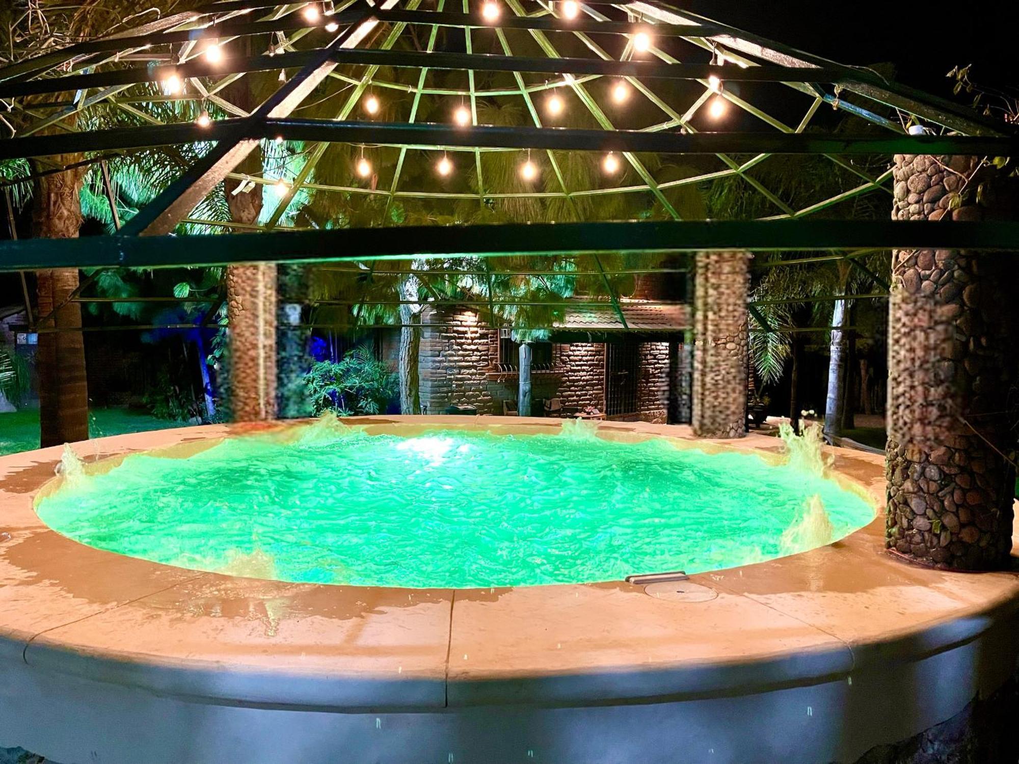 Cabana Magnolias Con Albercajacuzzi Tequisquiapan Exterior foto