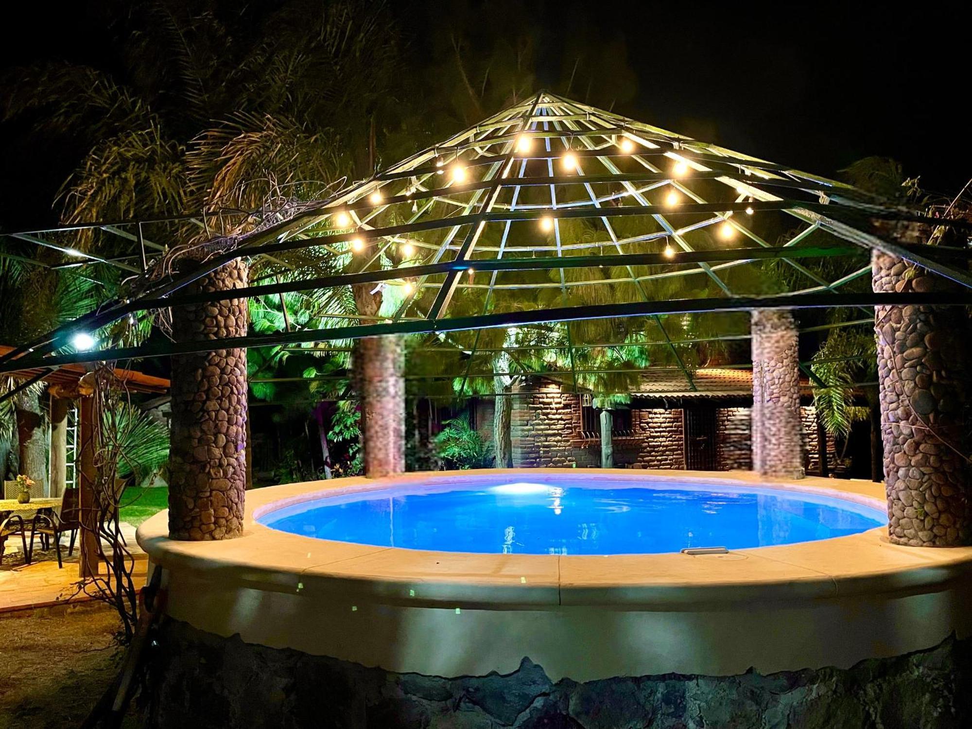Cabana Magnolias Con Albercajacuzzi Tequisquiapan Exterior foto