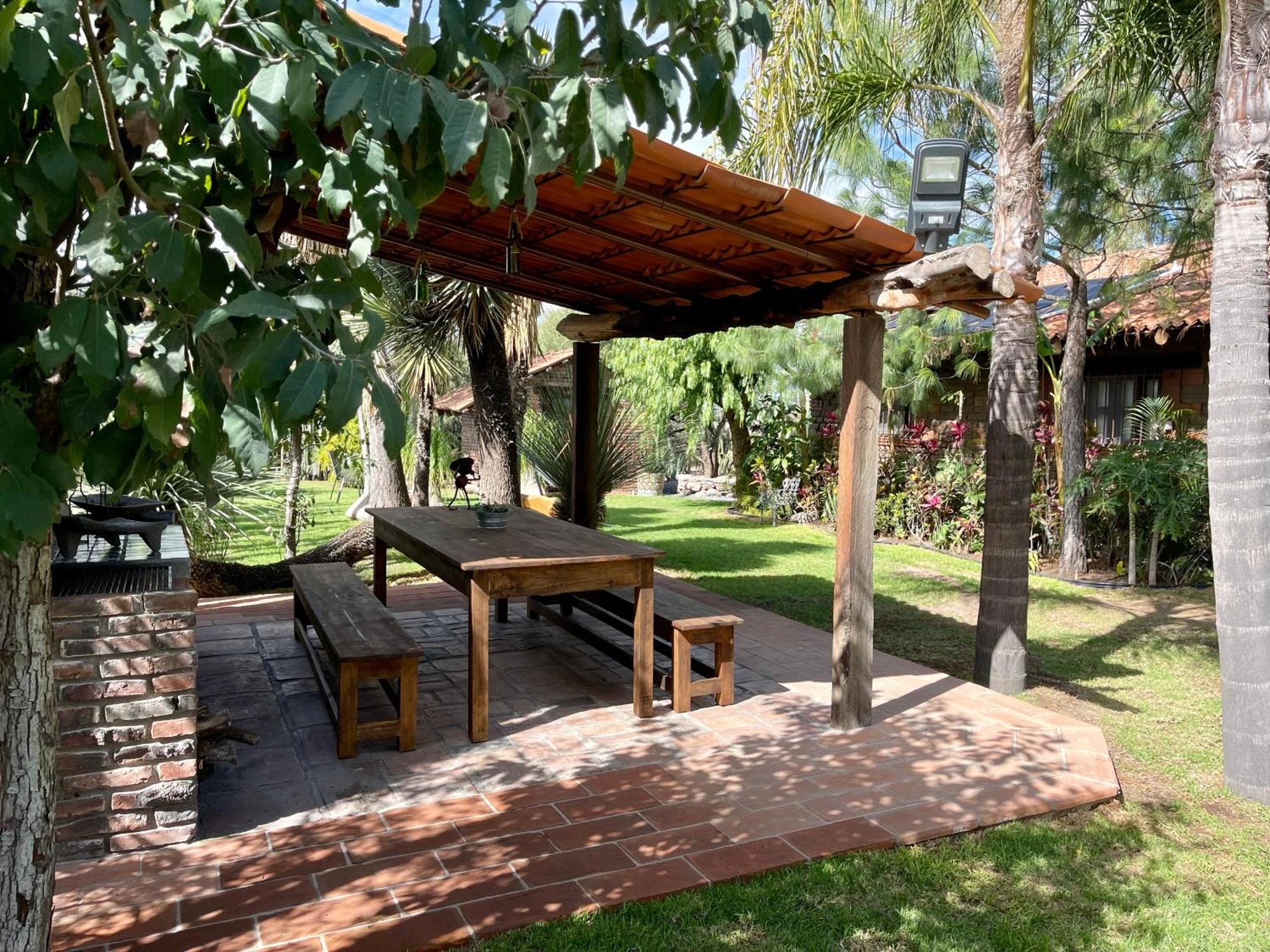 Cabana Magnolias Con Albercajacuzzi Tequisquiapan Exterior foto