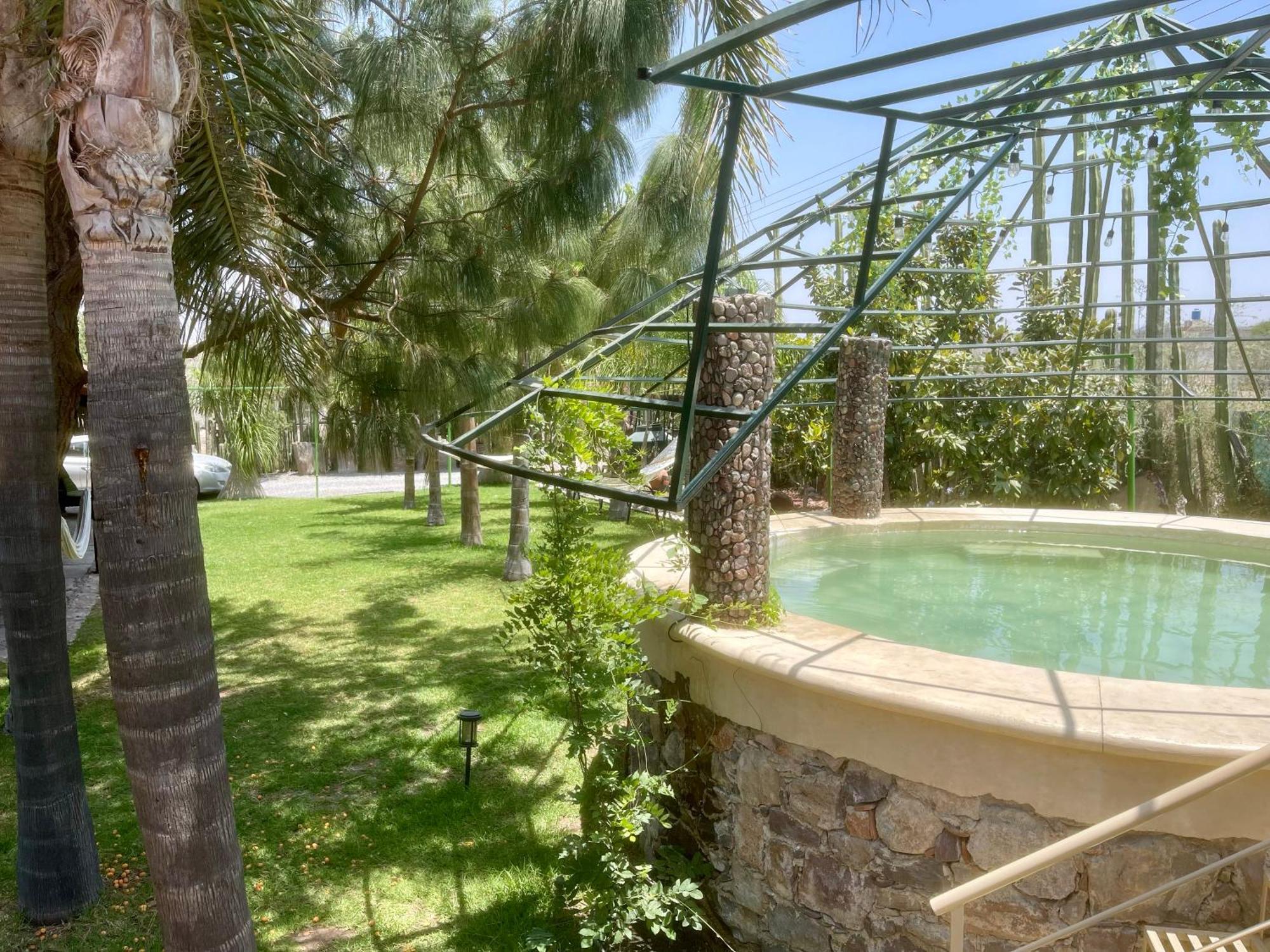 Cabana Magnolias Con Albercajacuzzi Tequisquiapan Exterior foto